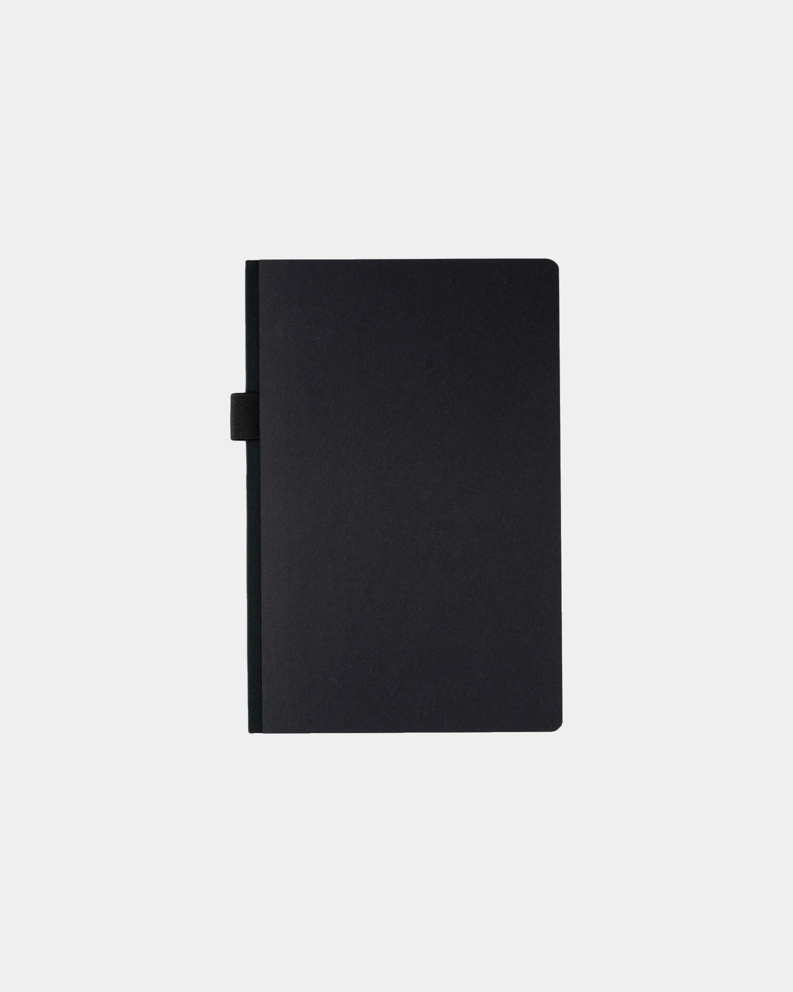 Promotional FSC certified A5 notebook with elastic pen loop